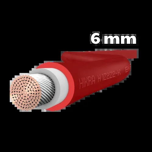 HIS Hikra 1500V 6MM Kırmızı Solar Kablo